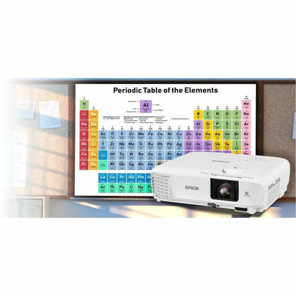 Alternate-Image1 Image for Epson PowerLite E24 3LCD Projector - 16:10 - Ceiling Mountable - White