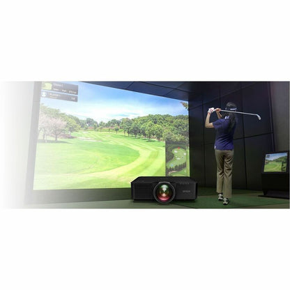 Life-Style Image for Epson PowerLite L695SE Short Throw 3LCD Projector - 21:9 - Ceiling Mountable - Black