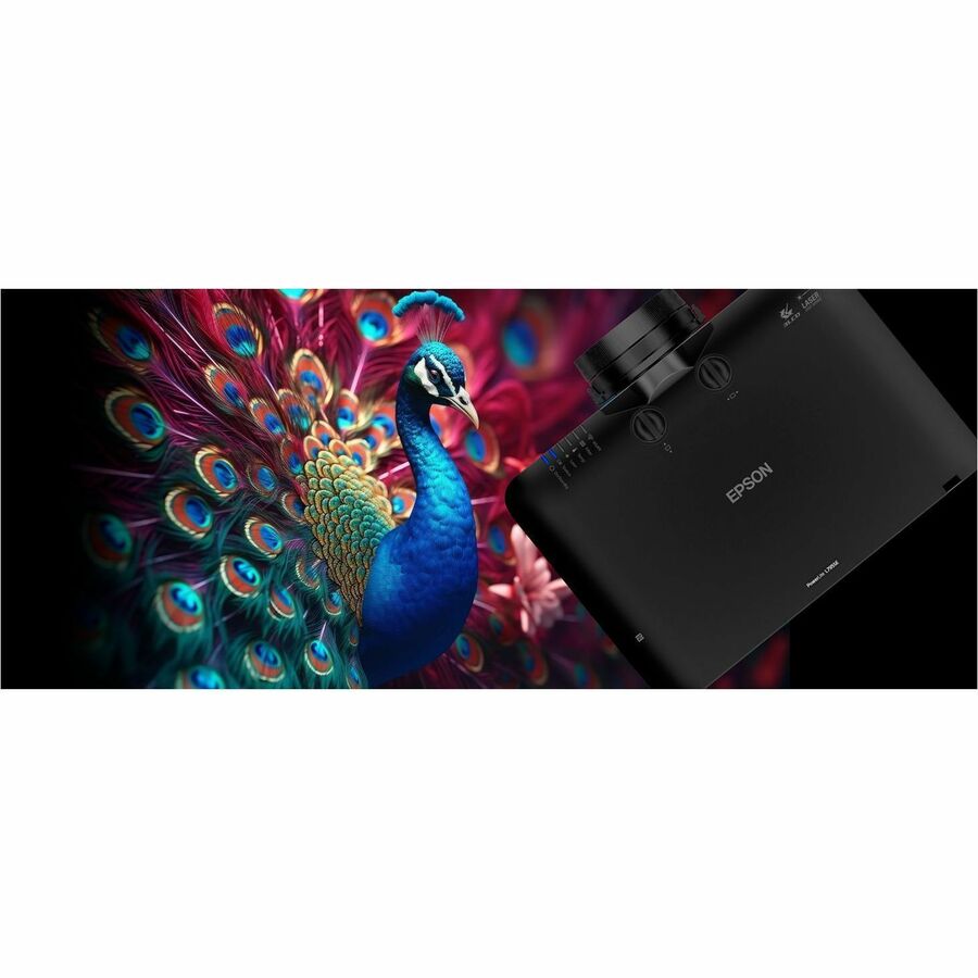 Alternate-Image8 Image for Epson PowerLite L695SU Short Throw 3LCD Projector - 21:9 - Wall Mountable, Ceiling Mountable - Black