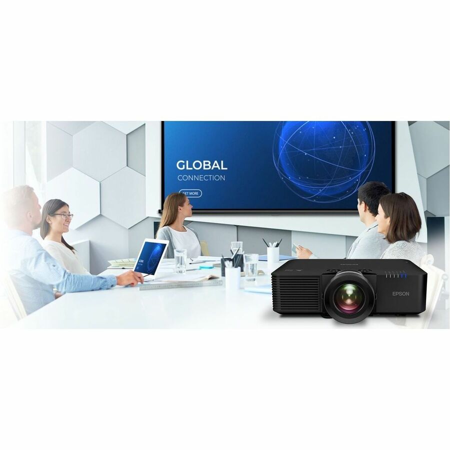 Alternate-Image7 Image for Epson PowerLite L695SU Short Throw 3LCD Projector - 21:9 - Wall Mountable, Ceiling Mountable - Black