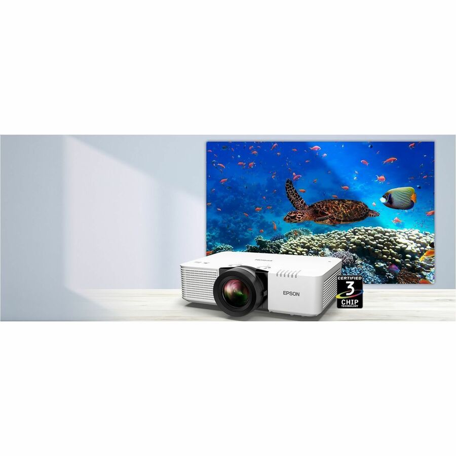 Alternate-Image7 Image for Epson PowerLite L790SE Short Throw Laser Projector - 16:9 - Wall Mountable, Ceiling Mountable - White