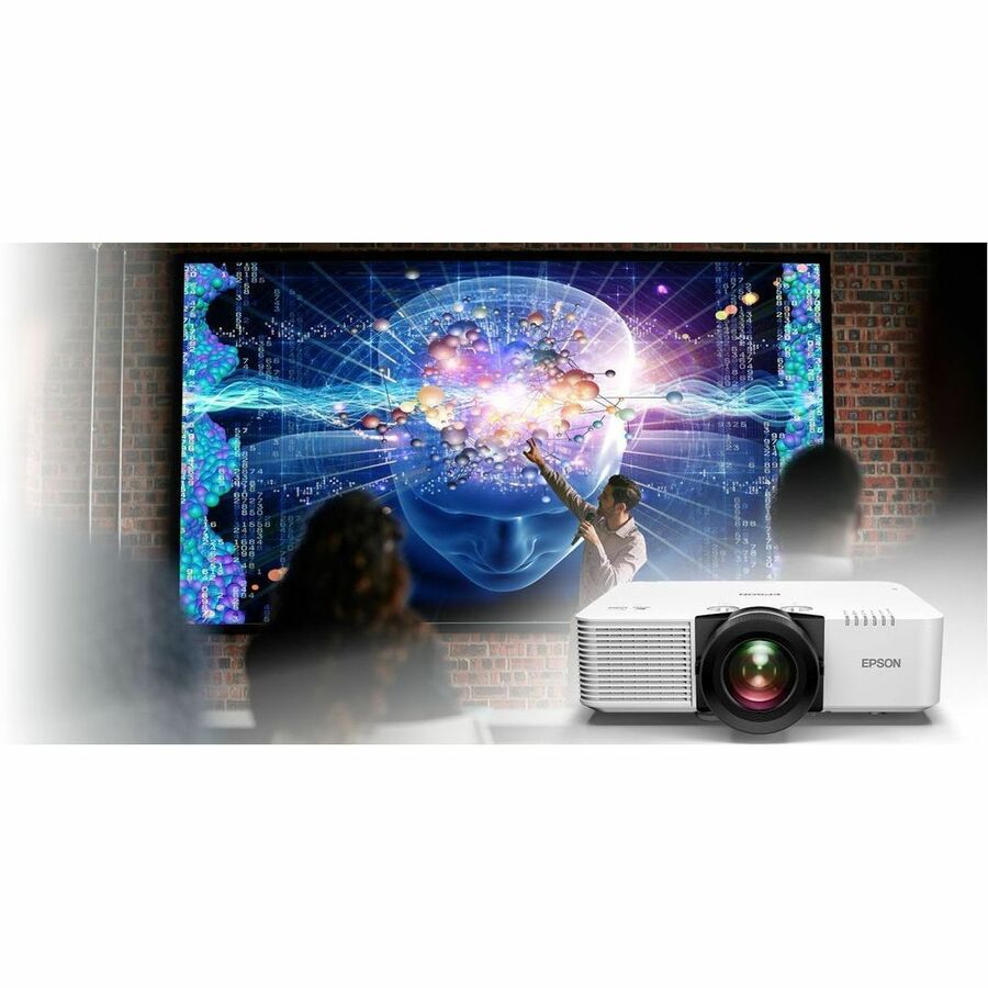 Alternate-Image7 Image for Epson PowerLite L690SU Short Throw 3LCD Projector - 21:9 - Wall Mountable, Ceiling Mountable - White
