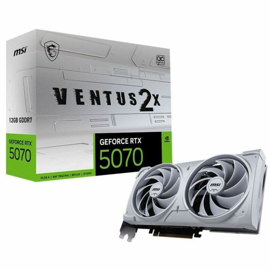 Main Image for MSI RTX 5070 12G VENTUS 2X OC WHITE