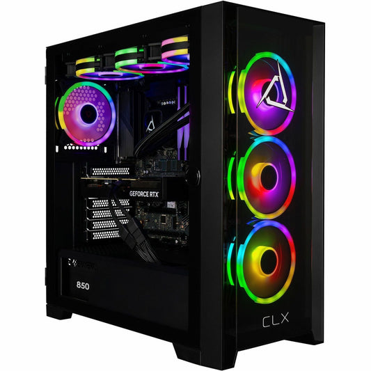 Main Image for CLX SET Gaming Desktop Computer - Intel Core i9 14th Gen i9-14900KF - 32 GB - 2 TB SSD - Mid-tower - Black
