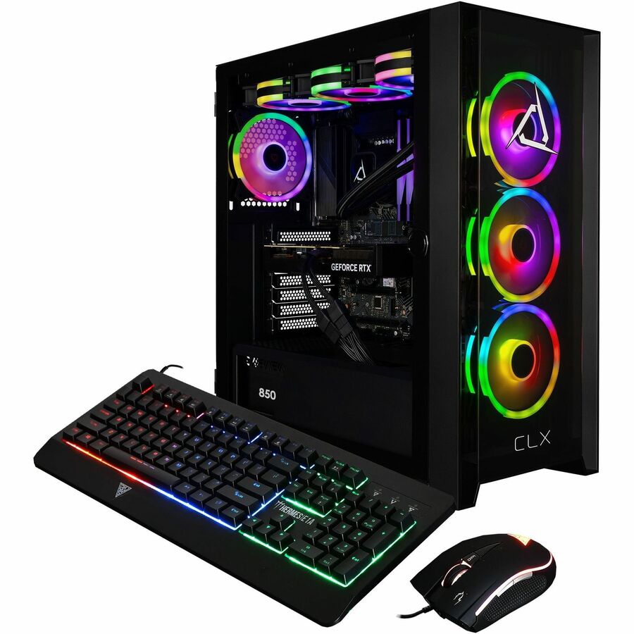 Alternate-Image3 Image for CLX SET Gaming Desktop Computer - Intel Core i9 14th Gen i9-14900KF - 32 GB - 2 TB SSD - Mid-tower - Black