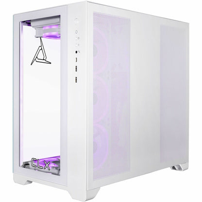 Main Image for CLX SET Gaming Desktop Computer - AMD Ryzen 7 7800X3D - 64 GB - 6 TB HDD - 2 TB SSD - Mid-tower - White