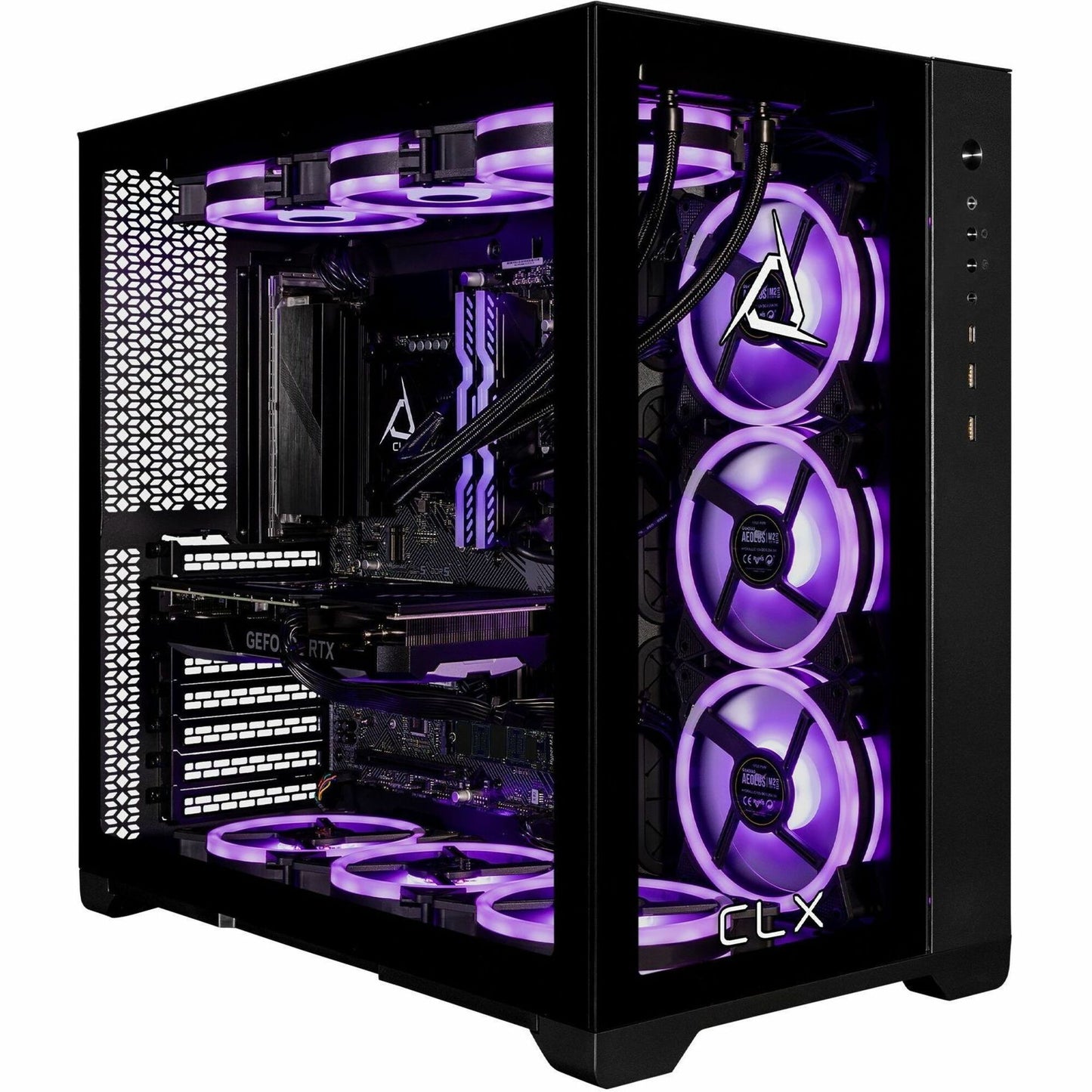 Main Image for CLX SET Gaming Desktop Computer - Intel Core i9 14th Gen i9-14900KF - 64 GB - 6 TB HDD - 2 TB SSD - Mid-tower - Black