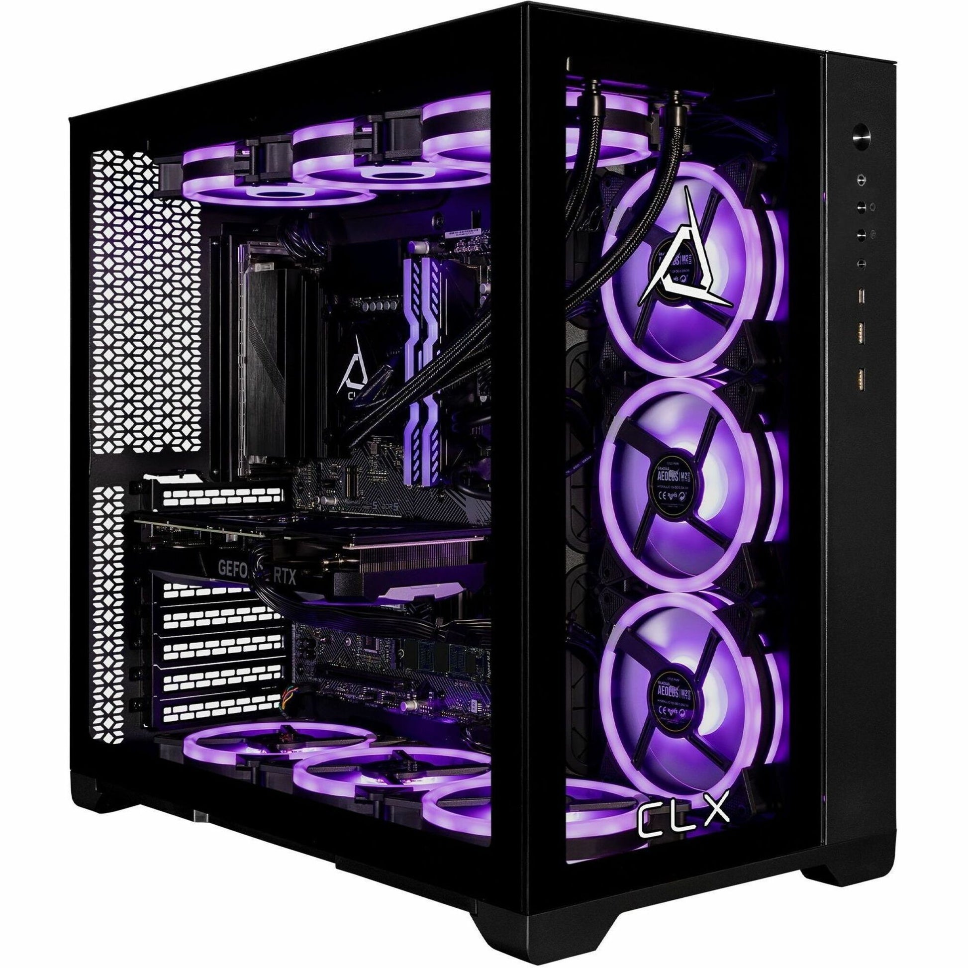 Main Image for CLX SET Gaming Desktop Computer - Intel Core i9 14th Gen i9-14900KF - 64 GB - 6 TB HDD - 2 TB SSD - Mid-tower - Black