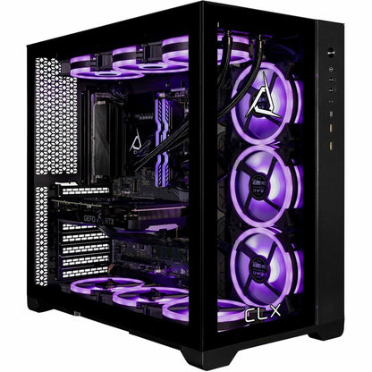 Main Image for CLX SET Gaming Desktop Computer - Intel Core i9 14th Gen i9-14900KF - 64 GB - 6 TB HDD - 2 TB SSD - Mid-tower - Black