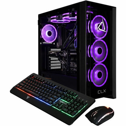 Alternate-Image2 Image for CLX SET Gaming Desktop Computer - Intel Core i7 14th Gen i7-14700KF - 32 GB - 2 TB SSD - Mid-tower - Black