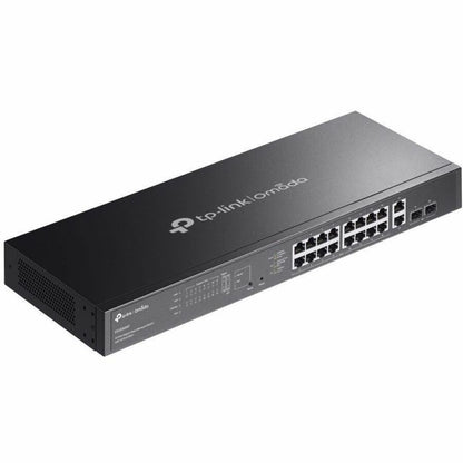 Alternate-Image2 Image for TP-Link Omada 20-Port Gigabit Easy Managed Switch with 16-Port PoE+