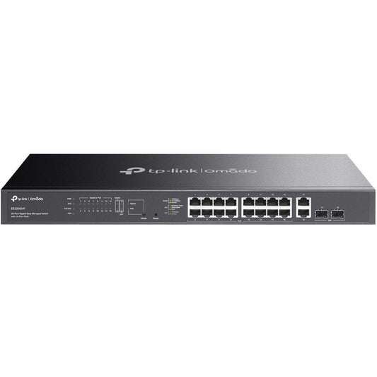 Main Image for TP-Link Omada 20-Port Gigabit Easy Managed Switch with 16-Port PoE+