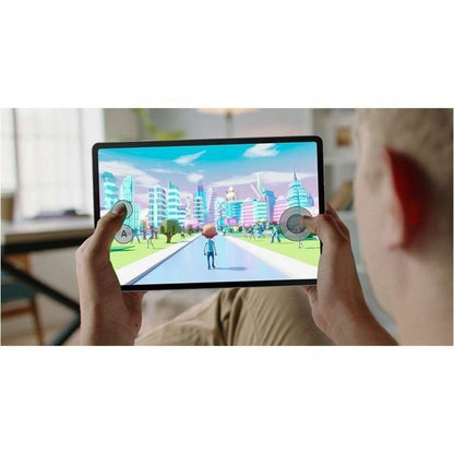 Life-Style Image for Samsung Galaxy Tab S10 FE 5G SM-X528U Tablet - 10.9" WUXGA+ - Samsung Exynos 1580 (S5E8855) Octa-core - 8 GB - 128 GB Storage - 5G - Gray