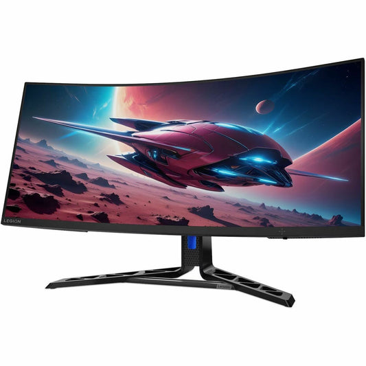 Main Image for Lenovo Legion R34w-30 34" Class UW-QHD Curved Screen Gaming LED Monitor - 21:9 - Raven Black