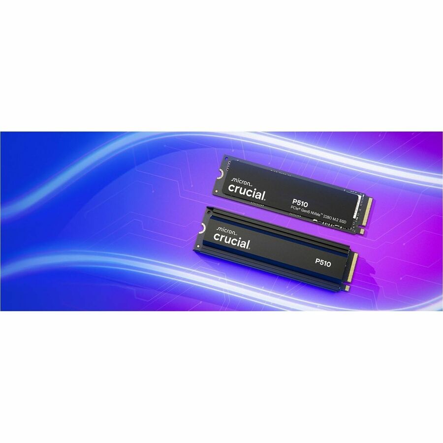 Alternate-Image6 Image for Crucial P510 1 TB Solid State Drive - M.2 2280 Internal - PCI Express NVMe (PCI Express NVMe 5.0 x4)
