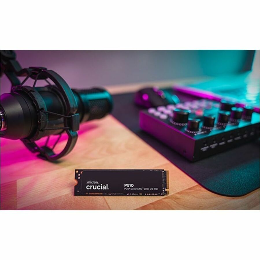 Alternate-Image7 Image for Crucial P510 1 TB Solid State Drive - M.2 2280 Internal - PCI Express NVMe (PCI Express NVMe 5.0 x4)