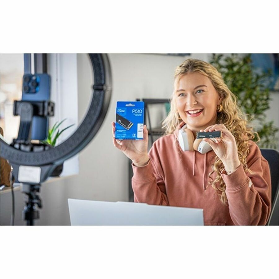 Alternate-Image9 Image for Crucial P510 1 TB Solid State Drive - M.2 2280 Internal - PCI Express NVMe (PCI Express NVMe 5.0 x4)