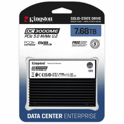 Alternate-Image5 Image for Kingston DC3000ME 7.68 TB Solid State Drive - 2.5" Internal - U.2 (PCI Express NVMe 5.0 x4)