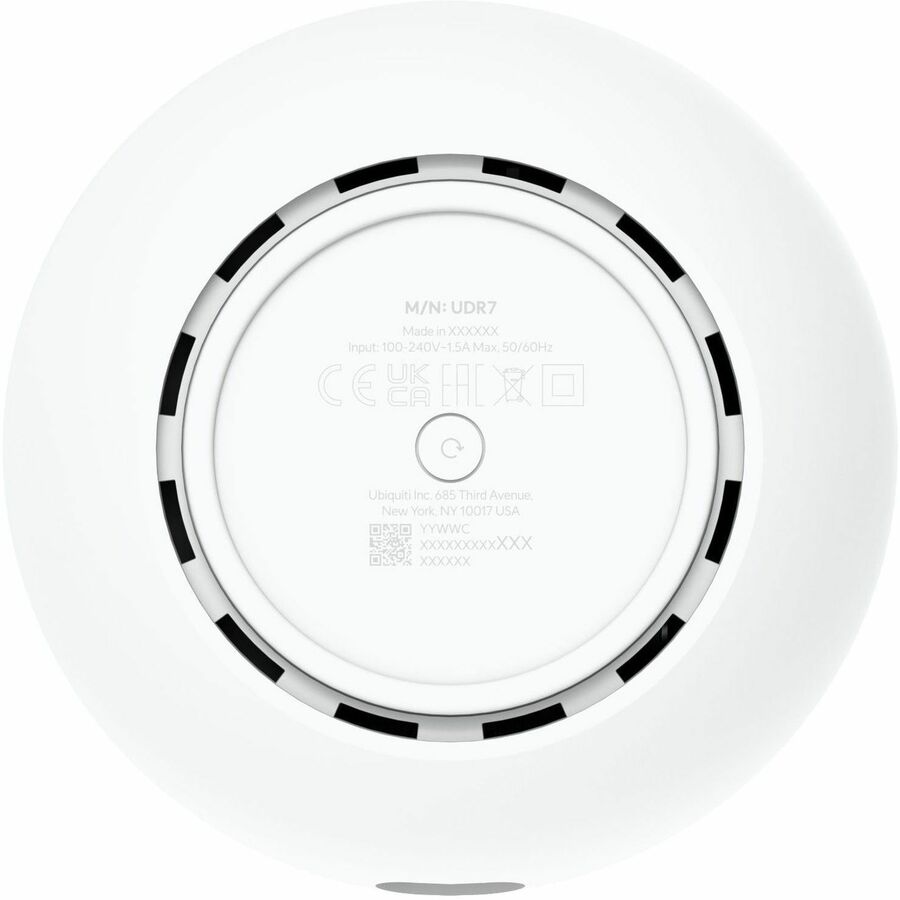 Bottom Image for Ubiquiti Dream Wi-Fi 7 IEEE 802.11 a/b/g/n/ac/ax/be Ethernet Wireless Router