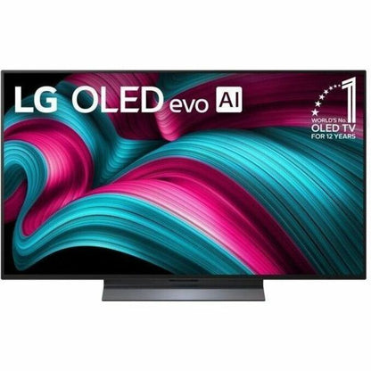 Front Image for LG evo C5 OLED48C5PUA 48.2" Smart OLED TV - 4K UHDTV