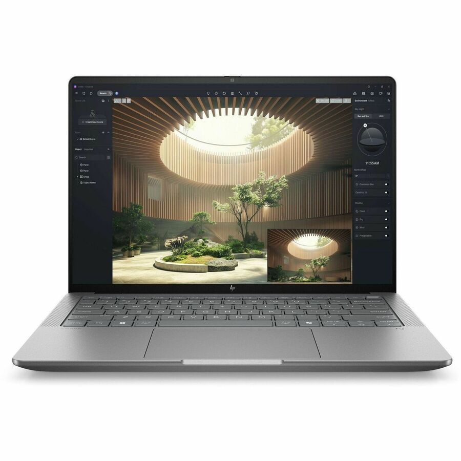 Alternate-Image5 Image for HP ZBook Ultra G1a 14" Touchscreen Mobile Workstation - 2.8K - AMD Ryzen AI MAX PRO 390 - 64 GB - English Keyboard - Meteor Silver - Smart Buy