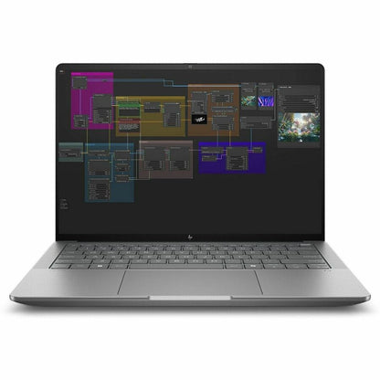Front Image for HP ZBook Ultra G1a 14" Touchscreen Mobile Workstation - 2.8K - AMD Ryzen AI MAX PRO 390 - 64 GB - English Keyboard - Meteor Silver - Smart Buy