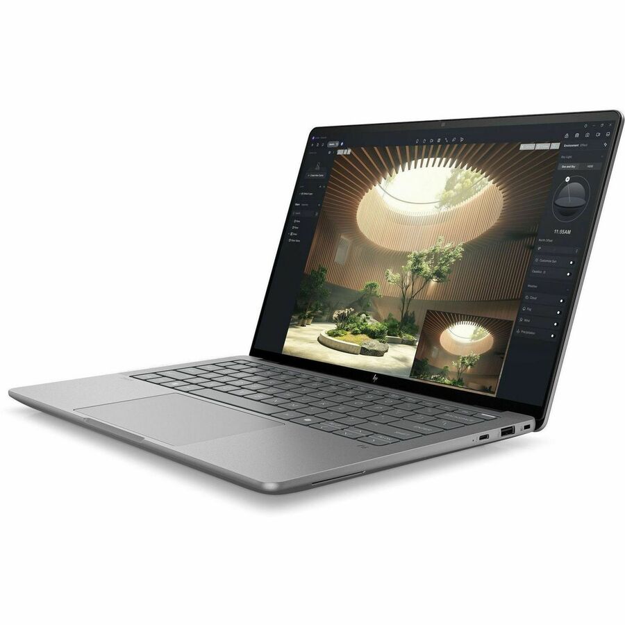 Alternate-Image3 Image for HP ZBook Ultra G1a 14" Touchscreen Mobile Workstation - 2.8K - AMD Ryzen AI MAX PRO 390 - 64 GB - English Keyboard - Meteor Silver - Smart Buy