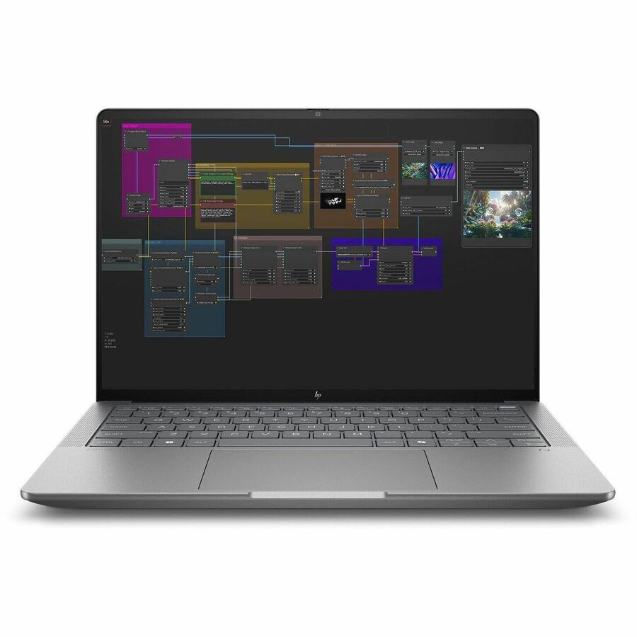 Alternate-Image1 Image for HP ZBook Ultra G1a 14" Touchscreen Mobile Workstation - 2.8K - AMD Ryzen AI Max+ PRO 395 - 64 GB - English Keyboard - Meteor Silver - Smart Buy