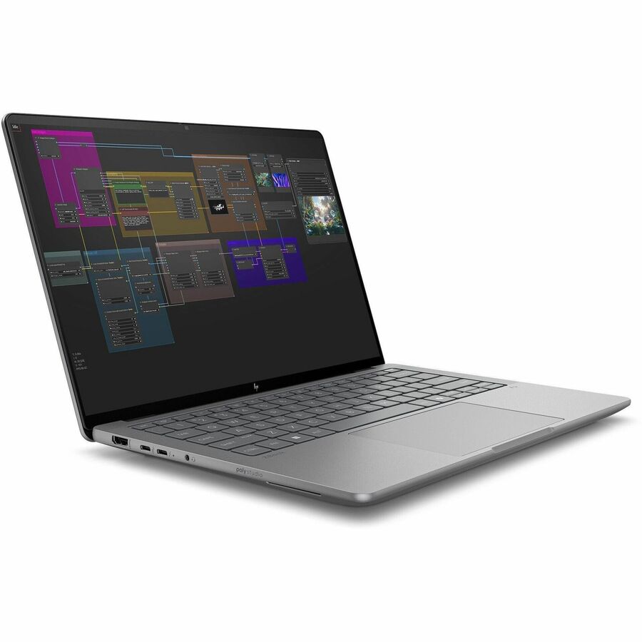 Alternate-Image2 Image for HP ZBook Ultra G1a 14" Touchscreen Mobile Workstation - 2.8K - AMD Ryzen AI Max+ PRO 395 - 64 GB - English Keyboard - Meteor Silver - Smart Buy