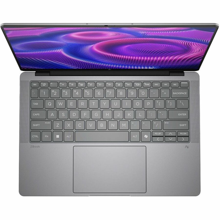 Alternate-Image3 Image for HP ZBook Ultra G1a 14" Touchscreen Mobile Workstation - 2.8K - AMD Ryzen AI Max+ PRO 395 - 64 GB - English Keyboard - Meteor Silver - Smart Buy