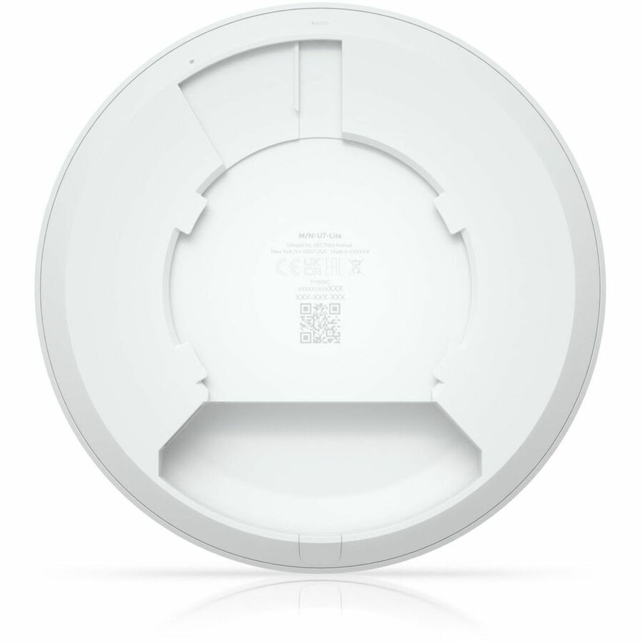 Rear Image for Ubiquiti U7 Lite Dual Band Wi-Fi 7 IEEE 802.11n/ac/ax/be/v/r/k 4.30 Gbit/s Wireless Access Point