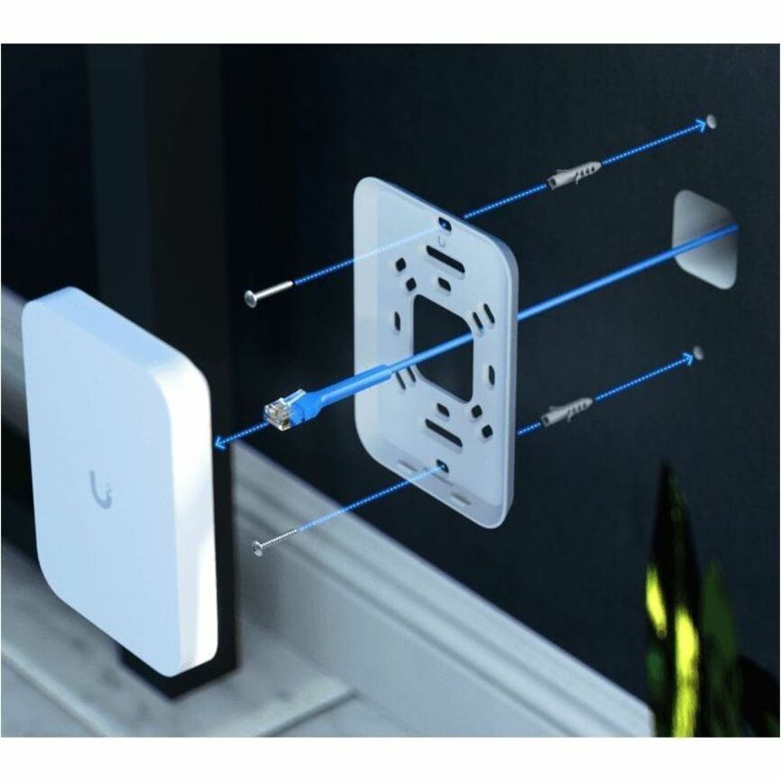 Alternate-Image1 Image for Ubiquiti U7 U7-IW Dual Band Wi-Fi 7 IEEE 802.11n/ac/ax/be/v/r/k 4.30 Gbit/s Wireless Access Point