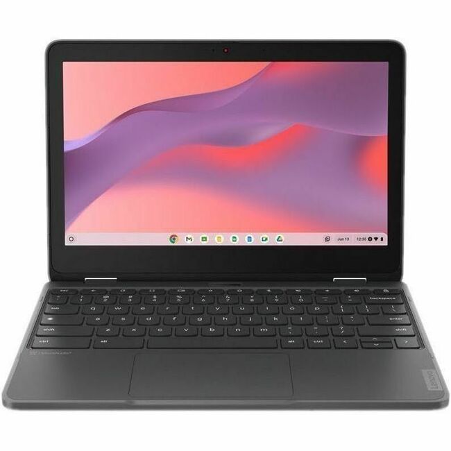 Main Image for Lenovo 300e Yoga Chromebook Gen 4 82W2002GUS 11.6" Touchscreen Convertible 2 in 1 Chromebook - HD - 60 Hz - Octa-core (ARM Cortex A76 + Cortex A55) - 4 GB - 32 GB Flash Memory - English Keyboard - Graphite Gray