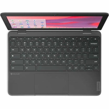 Alternate-Image2 Image for Lenovo 100e Chromebook Gen 4 82W0001FUS 11.6" Chromebook - HD - 60 Hz - Octa-core (ARM Cortex A76 + Cortex A55) - 8 GB - 64 GB Flash Memory - English Keyboard - Graphite Gray