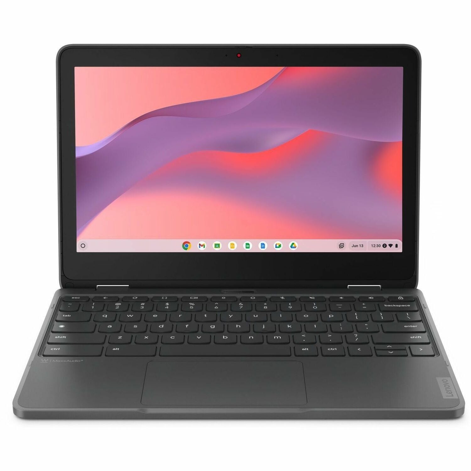 Main Image for Lenovo 300e Yoga Chromebook Gen 4 82W2002KUS 11.6" Touchscreen Convertible 2 in 1 Chromebook - HD - 60 Hz - Octa-core (ARM Cortex A76 + Cortex A55) - 8 GB - 64 GB Flash Memory - English Keyboard - Graphite Gray
