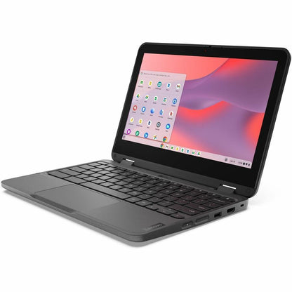 Alternate-Image1 Image for Lenovo 500e Chromebook Gen 4s 83N80001US 11.6" Touchscreen Convertible 2 in 1 Chromebook - HD - 60 Hz - Intel N-Series N250 - 8 GB - 64 GB Flash Memory - English Keyboard - Gray