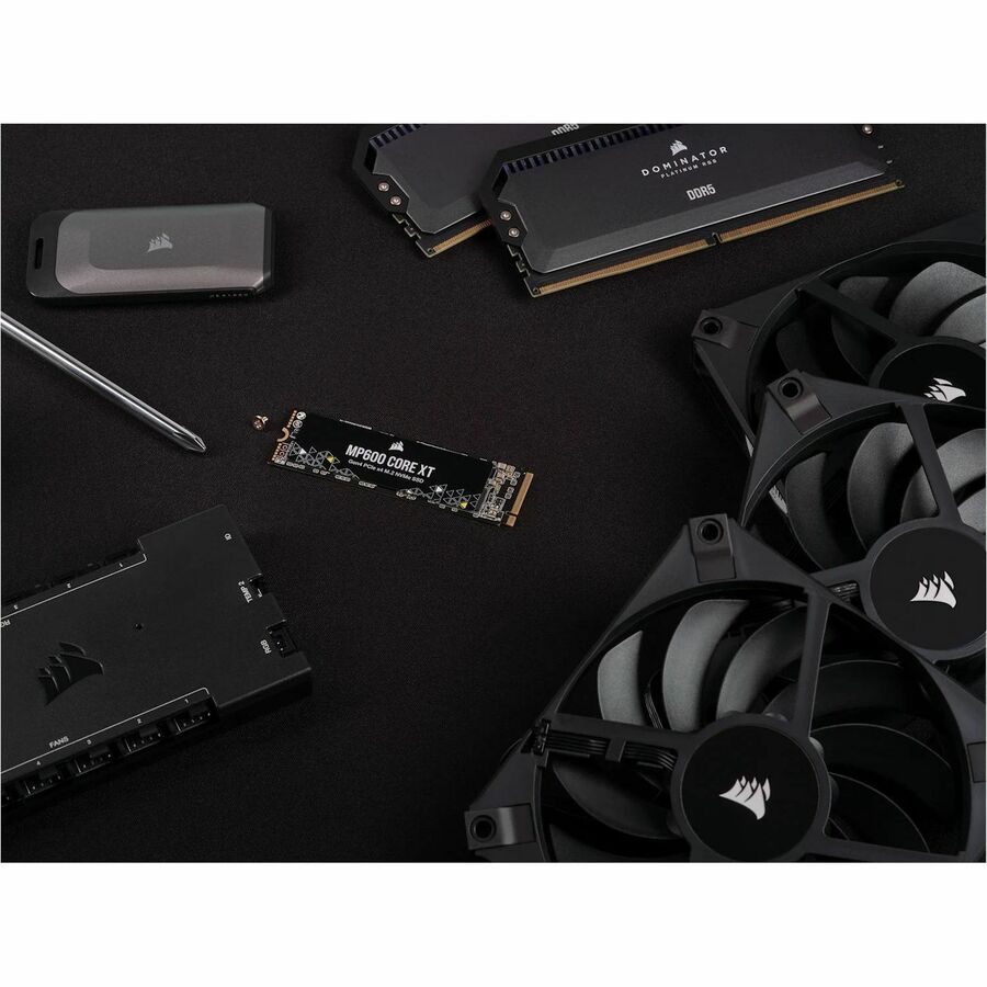 Alternate-Image6 Image for Corsair MP600 Core XT 2 TB Solid State Drive - M.2 2280 Internal - PCI Express NVMe (PCI Express NVMe 4.0 x4)
