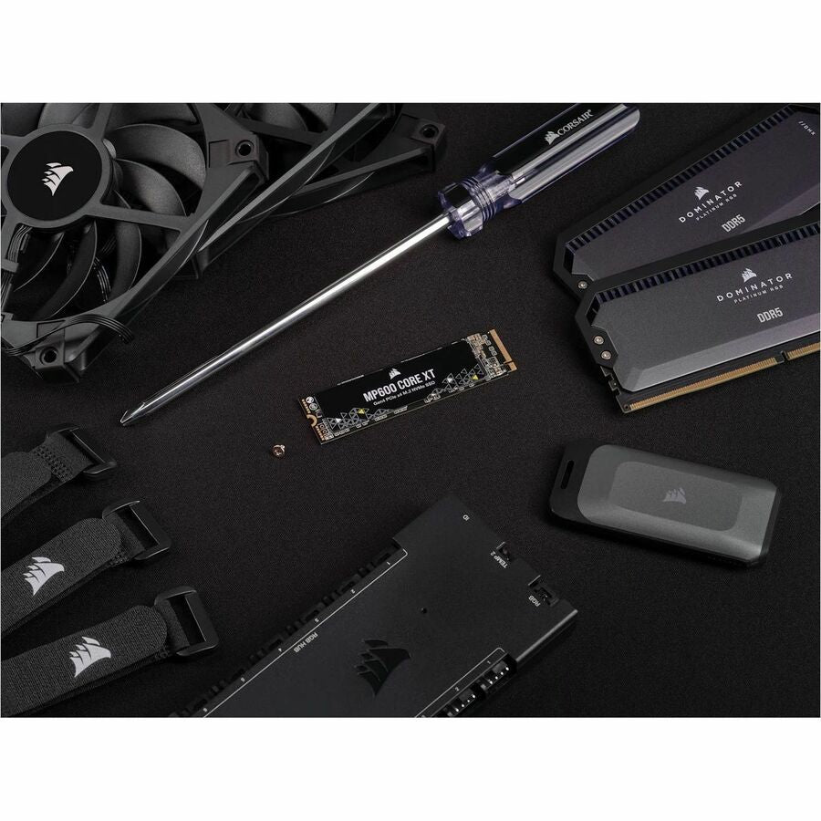 Alternate-Image5 Image for Corsair MP600 Core XT 2 TB Solid State Drive - M.2 2280 Internal - PCI Express NVMe (PCI Express NVMe 4.0 x4)