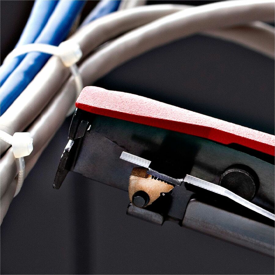 Alternate-Image6 Image for StarTech.com Nylon Cable Tie Gun, Zip Tie Cable Cutter/Installation Tool, Zip Tie Tensioning/Tightener, TAA Compliant