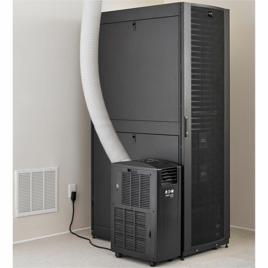 Life-Style Image for Eaton Tripp Lite Series Portable AC Unit for Server Rooms - 13,000 BTU (3.8 kW), 120V, R32 Refrigerant, Black