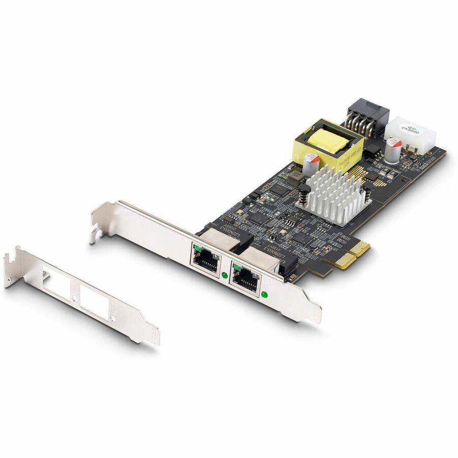 Alternate-Image5 Image for StarTech.com 2-Port 2.5Gbps PCI Express PoE Network Card, Dual Intel I225-V, PCIe 802.3af/at PoE+ Multi-Gigabit Ethernet NIC