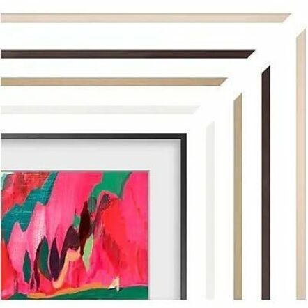 Alternate-Image4 Image for Samsung 85" The Frame Customizable Bezel - Modern Brown