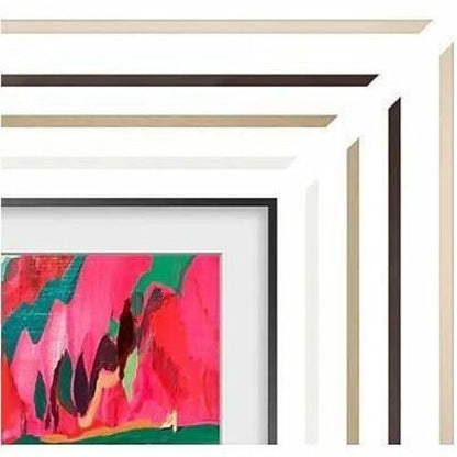 Alternate-Image4 Image for Samsung 85" The Frame Customizable Bezel - Modern Brown