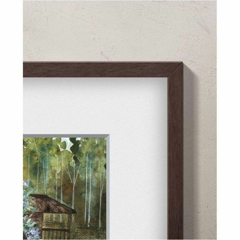 Alternate-Image6 Image for Samsung 75" The Frame Customizable Bezel - Modern Brown