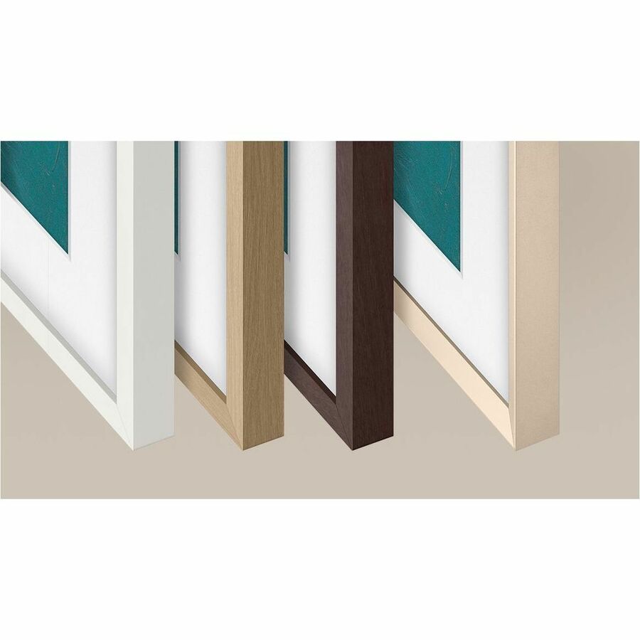 Alternate-Image7 Image for Samsung 75" The Frame Customizable Bezel - Modern Brown
