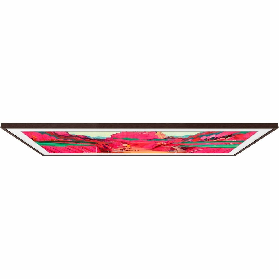 Top Image for Samsung 75" The Frame Customizable Bezel - Modern Brown