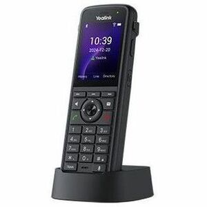 Main Image for Yealink AX86R IP Phone - Cordless - Cordless - Wi-Fi, Bluetooth - 5 Multiple Conferencing - Wall Mountable, Stand Mountable - Black