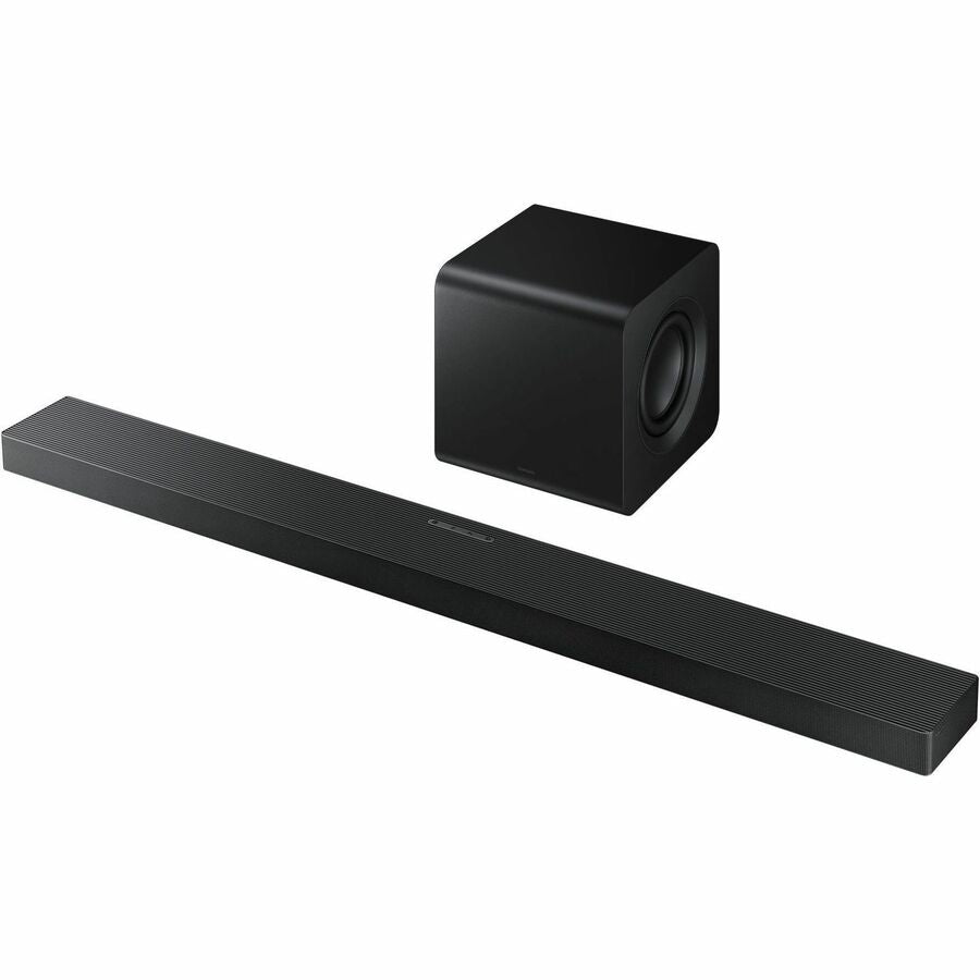Left Image for Samsung HW-QS700F 3.1.2 Bluetooth Smart Sound Bar Speaker - 345 W RMS - Google Assistant, Alexa Supported - Titan Black