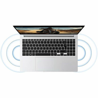 Alternate-Image7 Image for Samsung Galaxy Book4 NP754XGK-LS3US 15.6" Notebook - Full HD - Intel Core i5 120U - 16 GB - 256 GB SSD - Silver