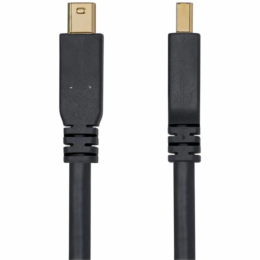Alternate-Image2 Image for StarTech.com 10ft (3m) Mini DisplayPort to DisplayPort 1.4 Cable, 8K 60Hz HBR3 HDR, UHD 4K 120Hz, mDP to DP Cord